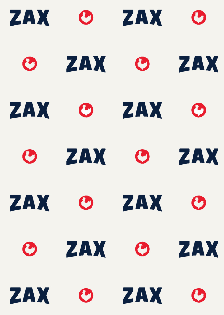 Zaxby's Above Store Merch logo