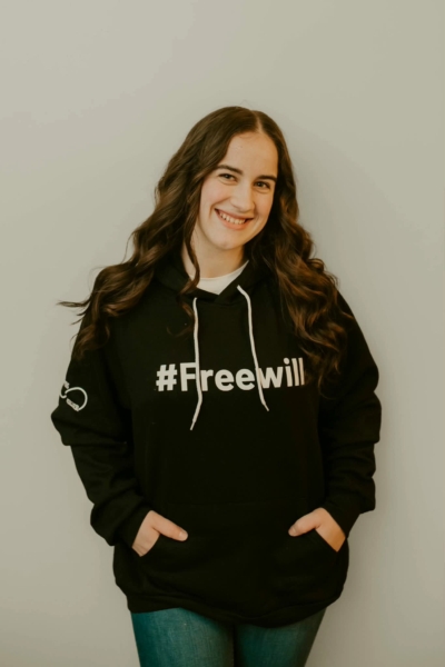 Official Miss Miller Merch – Ring Spun Cotton Hoodie – Black product image