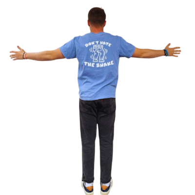 Official Whacky Jack Merch - Comfort Color Short Sleeve Shirt - Washed Denim