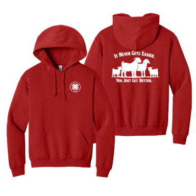 4H Goat Project – Cotton Hooded – Red product image