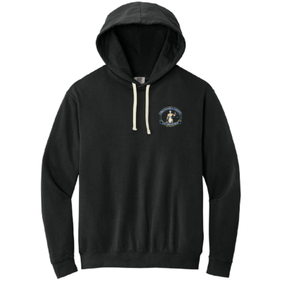 Chautauqua County Law Department – Comfort Colors Hooded Sweatshirt – Black- Embroidered product image