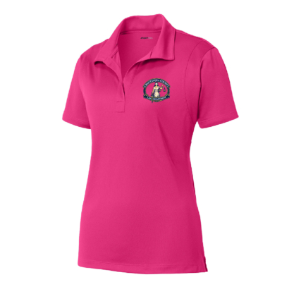 Chautauqua County Law Department – Ladies Sport Tek Poly Polo – Pink Raspberry- Embroidered product image