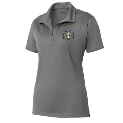 Chautauqua County Law Department – Ladies Sport Tek Poly Polo – Gray Concrete – Embroidered product image