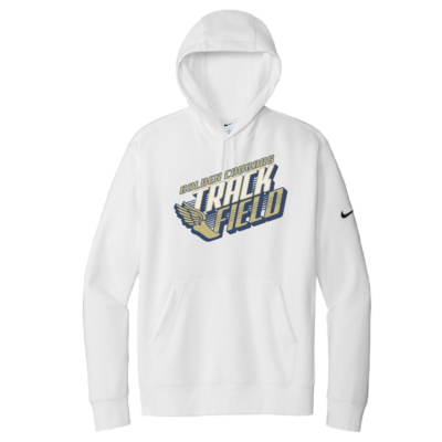 Golden Cougars Track - Nike Club Fleece Pullover Hoodie - White