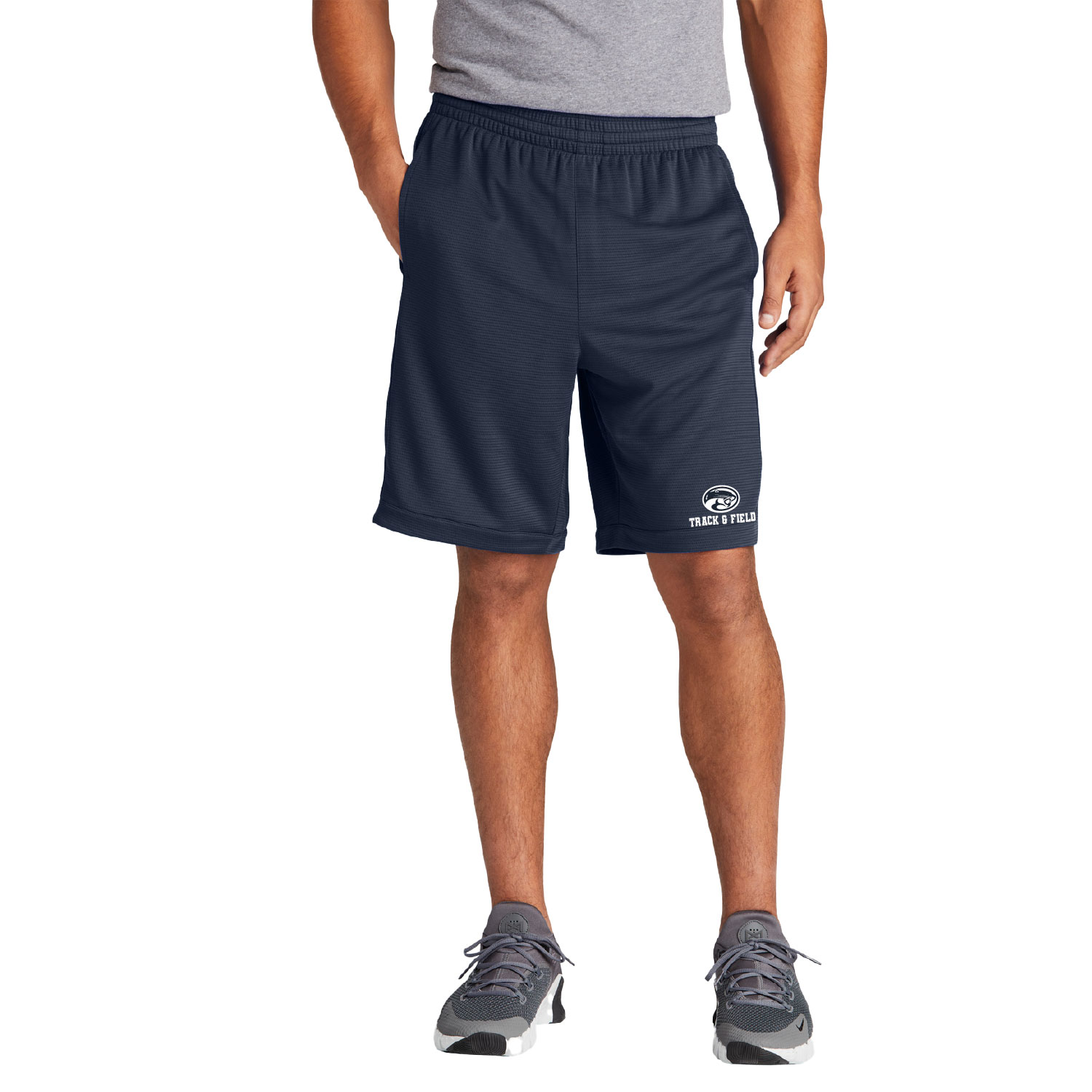 Golden Cougars Track – Men’s Shorts – Navy product image
