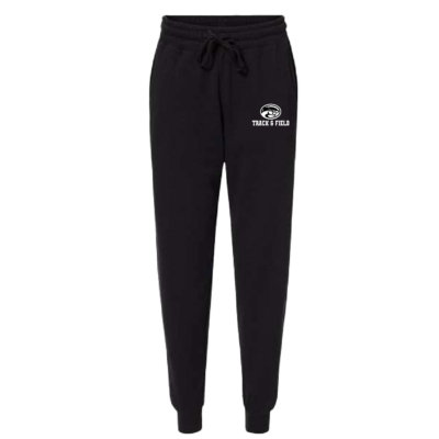 Golden Cougars Track – Ladies Cotton Joggers – Black product image
