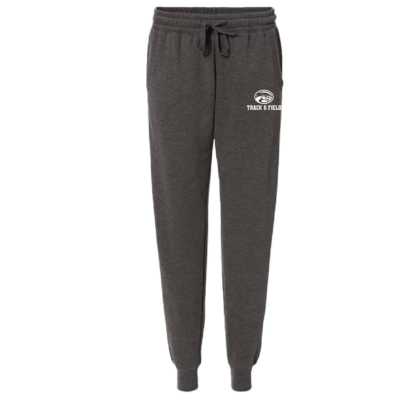 Golden Cougars Track – Ladies Cotton Joggers – Shadow Gray product image