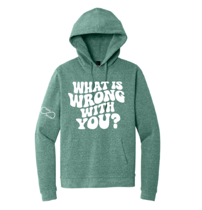 Official Miss Miller Merch – District Fleece Pullover Hoodie – Heathered Eucalyptus product image