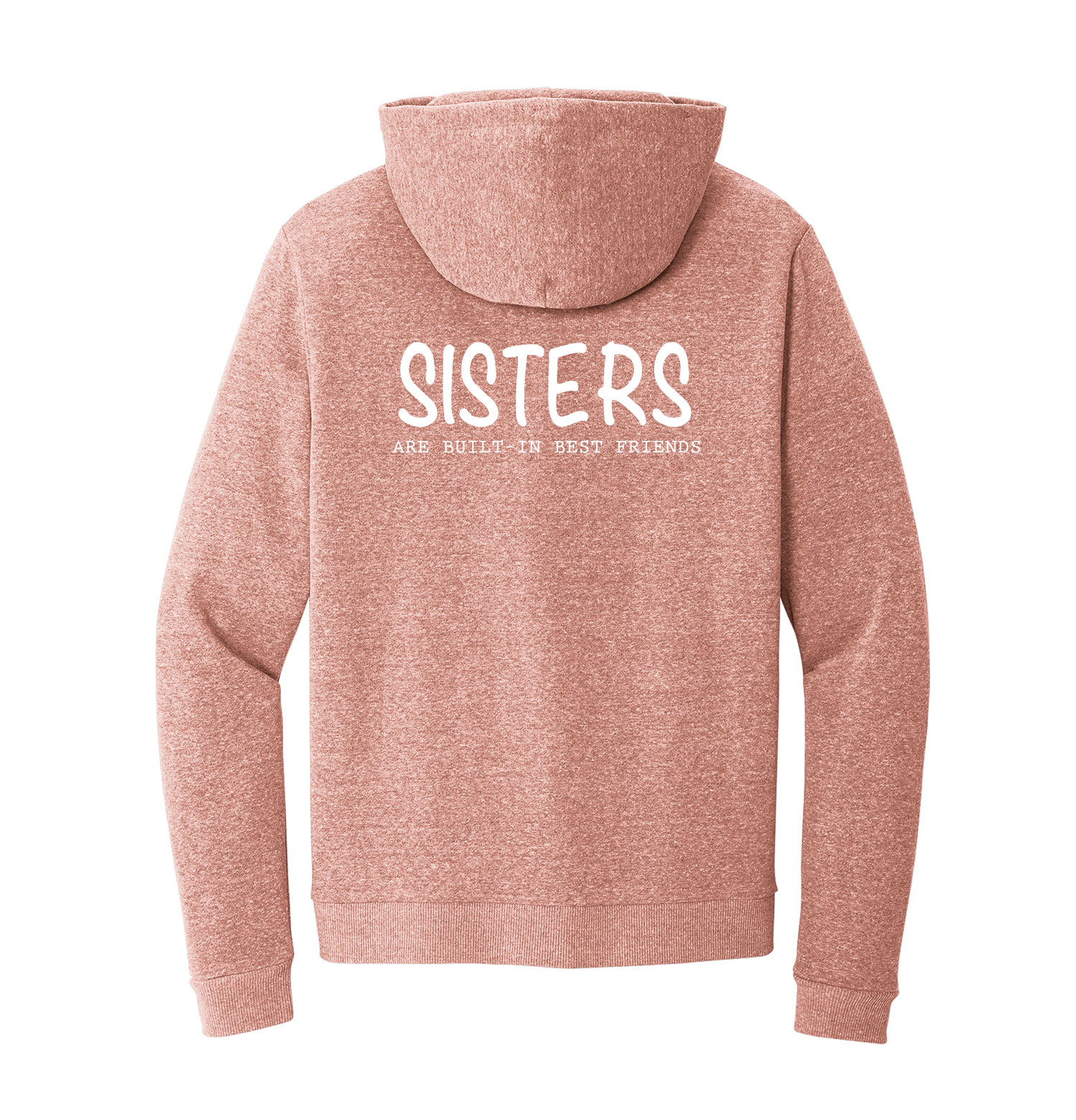 Official Miss Miller Merch - District Fleece Pullover Hoodie - Blush Frost - Image 8