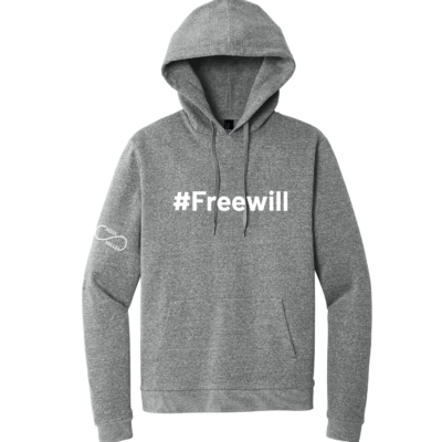 Official Miss Miller Merch - District Fleece Pullover Hoodie - Grey Frost