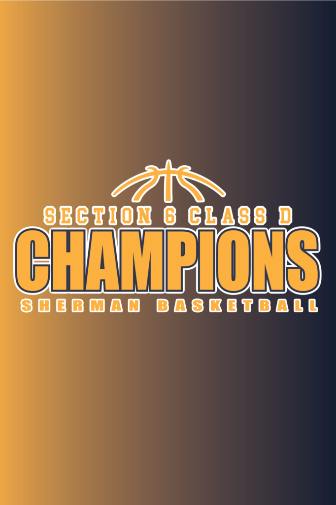 Sherman Girls Basketball Champions logo