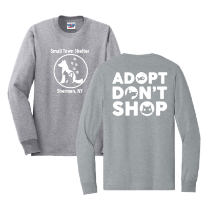 Small Town Shelter – Cotton Long Sleeve Shirt – Athletic Heather product image
