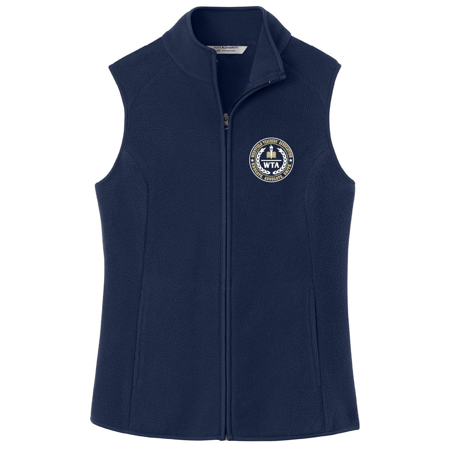 Westfield Teachers’ Association – Ladies Fleece Vest – EMBROIDERED product image