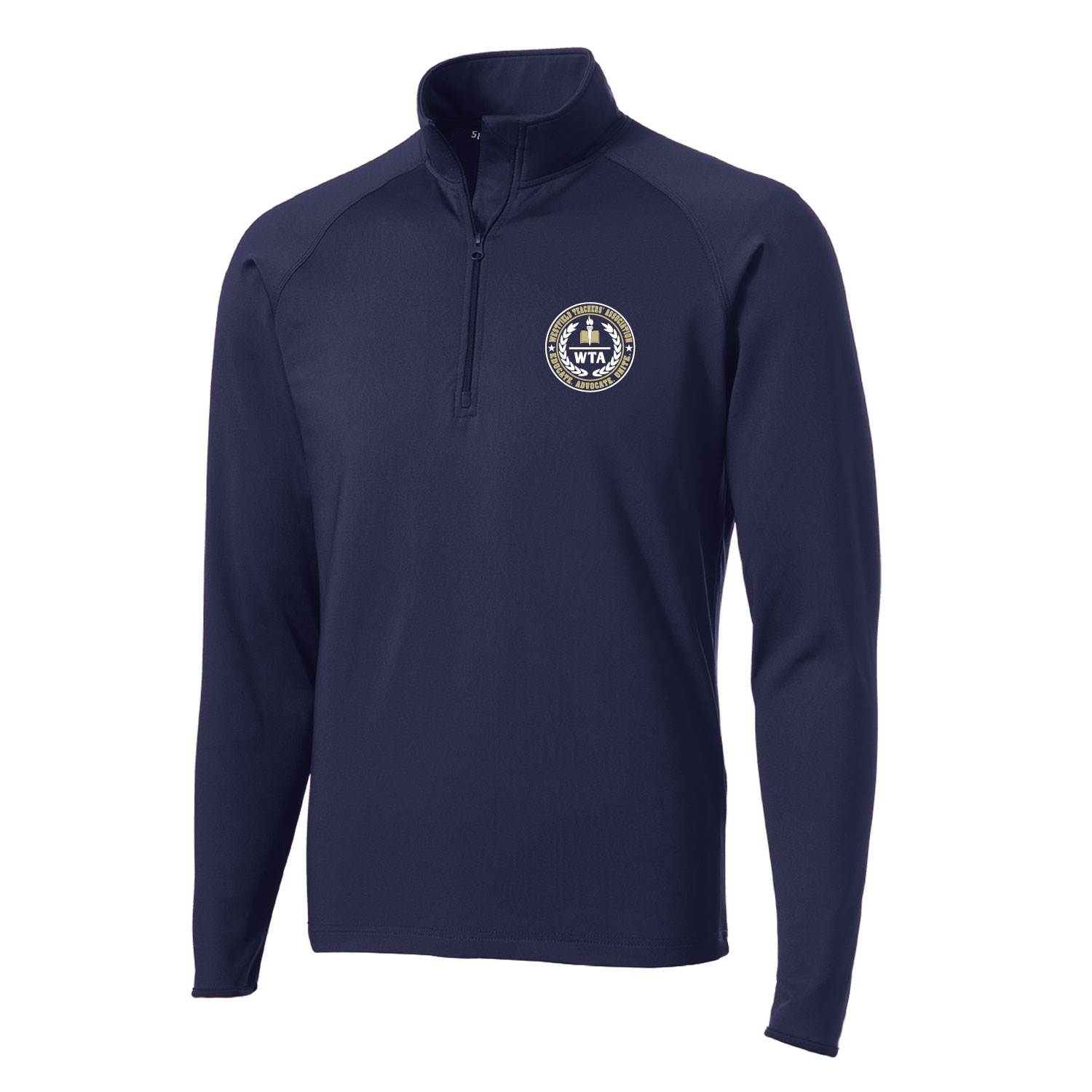 Westfield Teachers’ Association – Poly Quarter Zip – EMBROIDERED product image