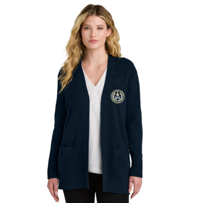 Westfield Teachers’ Association – Ladies Open Front Cardigan Sweater – EMBROIDERED product image