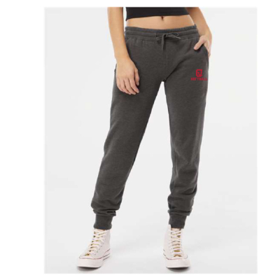 Cassadaga Valley Lady Cougar Softball – Ladies Joggers – Shadow Gray product image