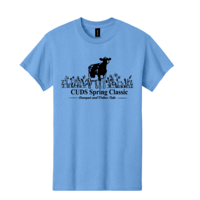 CUDS Spring Sale – Heavy Cotton T-Shirt – 100% Cotton – Carolina Blue product image