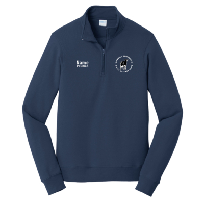 CUDS Spring Sale – Fan Favorite Fleece 1/4 Zip Pullover Sweatshirt – Team Navy product image