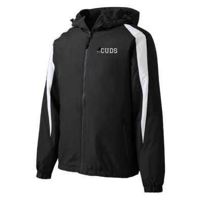 CUDS Spring Sale – Sport Tek Fleece Lined Color Block Jacket – EMBROIDERED Left Chest CUDS Only product image