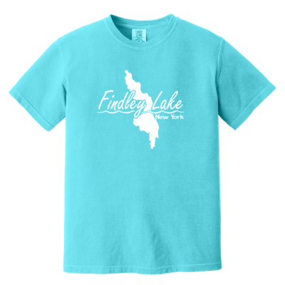 Findley Lake Merch Store – Comfort Colors Heavyweight Ring Spun T-Shirt – Lagoon product image