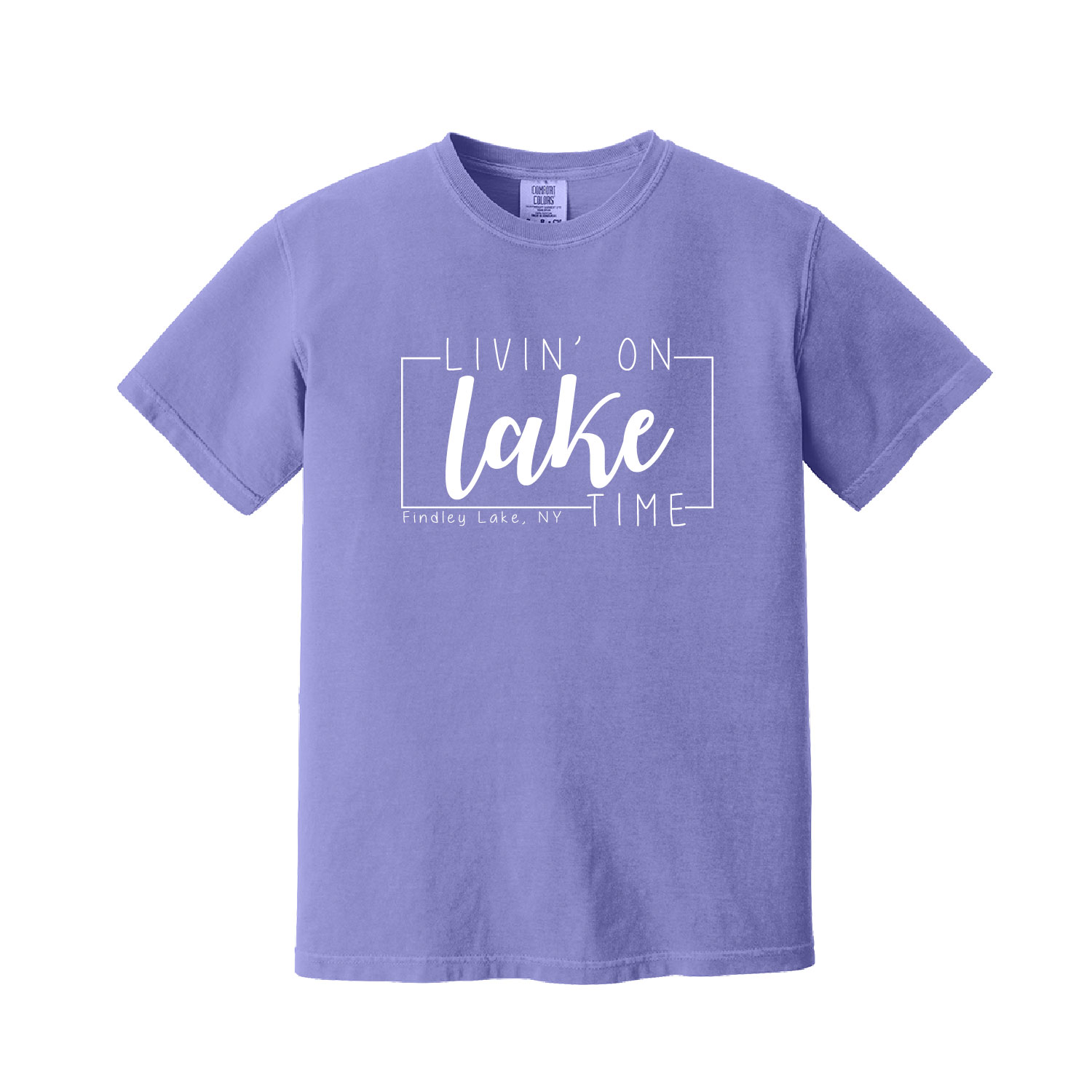 Findley Lake Merch Store – Comfort Colors Heavyweight Ring Spun T-Shirt – Violet product image