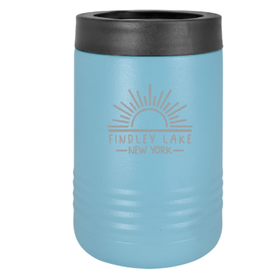 Findley Lake Merch Store – Polar Camel Light Blue Stainless Steel Vacuum Insulated Beverage Holder – ENGRAVED product image