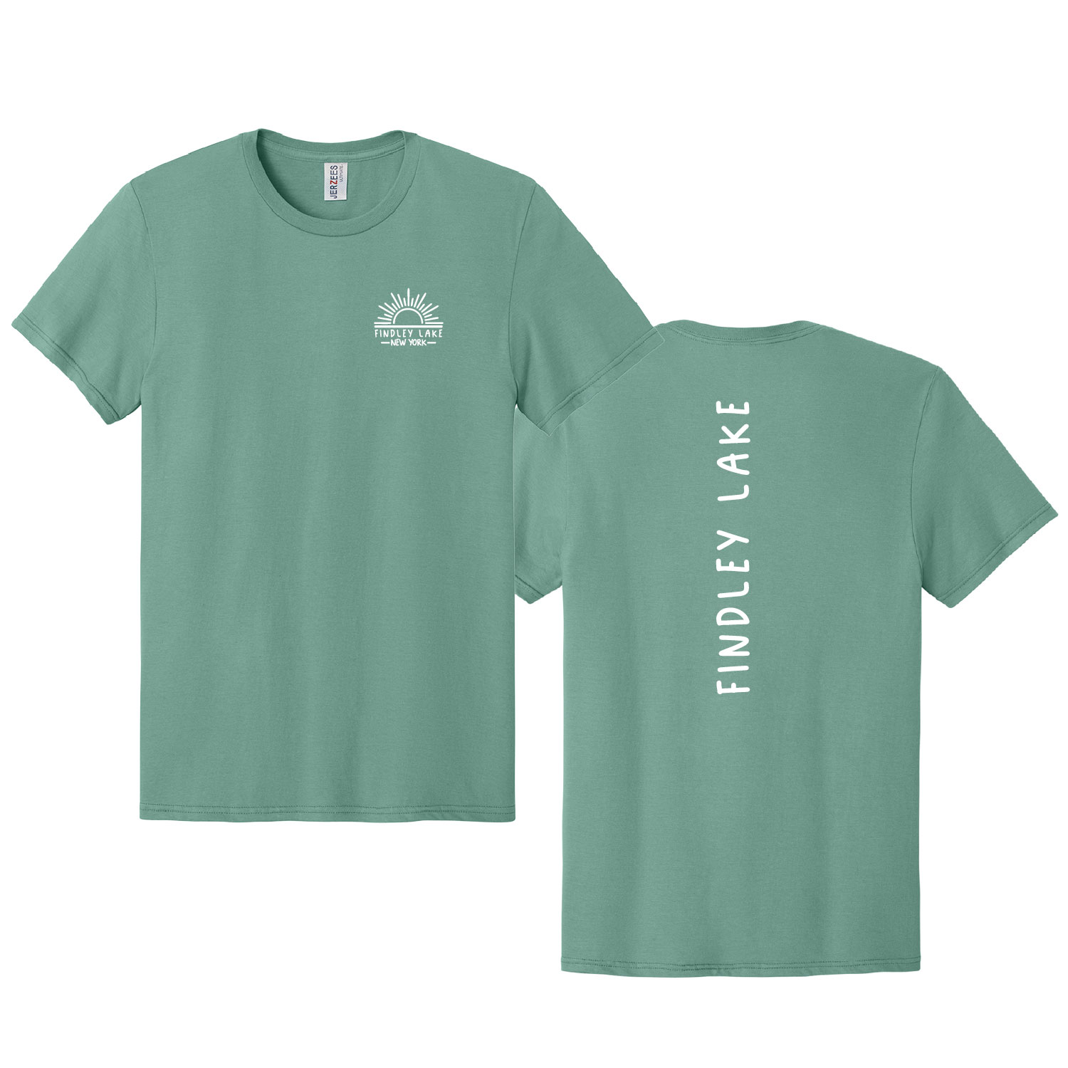 Findley Lake Merch Store – Cotton T-Shirt – Sage product image