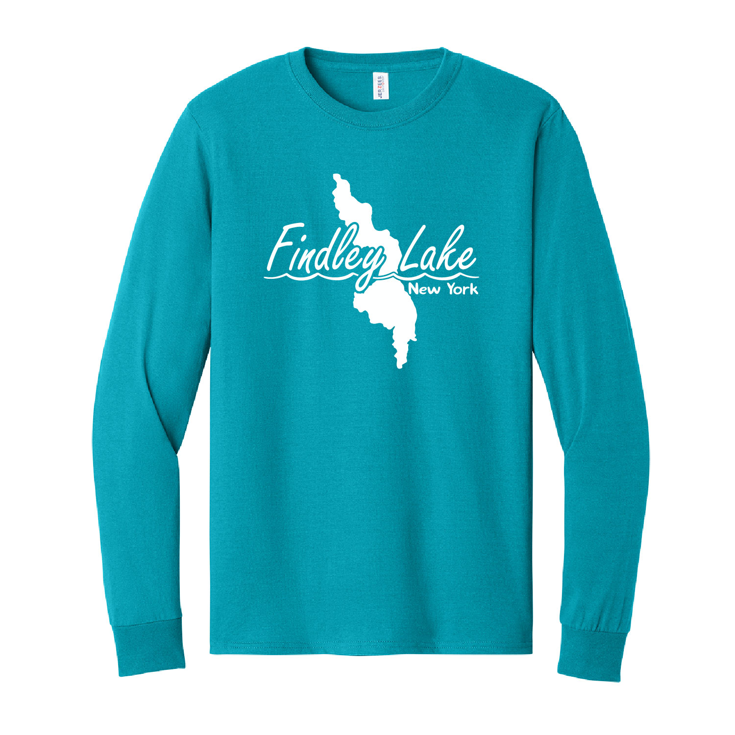 Findley Lake Merch Store – Cotton Long Sleeve – California Blue product image
