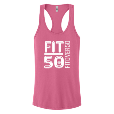 E2M – __Next Level Ladies Tank – Hot Pink – Fit Over 50 product image