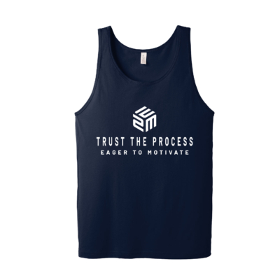 E2M – __Bella Unisex Tank – Navy product image