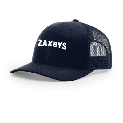 ZAXBYS – Richardson Mesh Back Trucker Cap – Solid Navy – EMBROIDERED product image