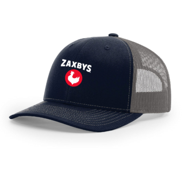 ZAXBYS – Richardson Mesh Back Trucker Cap – Navy and Charcoal – EMBROIDERED product image