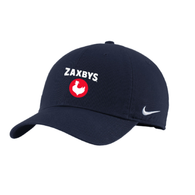 ZAXBYS – Nike Cotton Twill Cap – Navy – EMBROIDERED product image