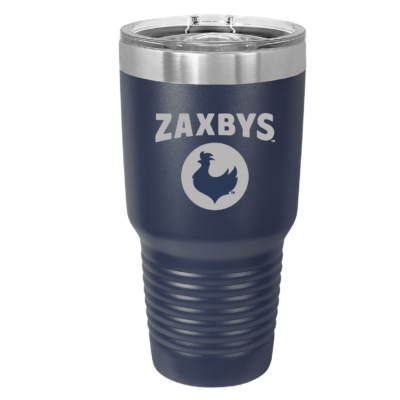 ZAXBYS – 30 Ounce Tumbler with Slider Lid -Navy – ENGRAVED product image