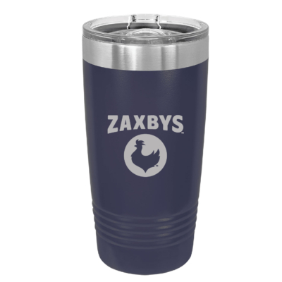 ZAXBYS – 20 Ounce Tumbler with Slider Lid -Navy – ENGRAVED product image