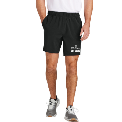Chautauqua institution Lifeguard -Unisex 7″ Pocket Poly Shorts – Black product image