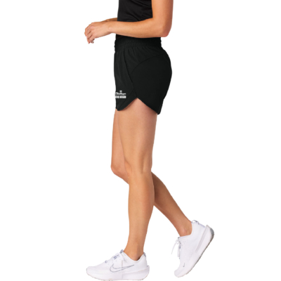 Chautauqua institution Lifeguard -Ladies 3″ Pocket Poly Shorts – Black product image