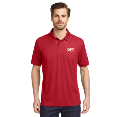 DFT Communications – Ogio Caliber 2.0 Polo – EMBROIDERED – Signal Red product image