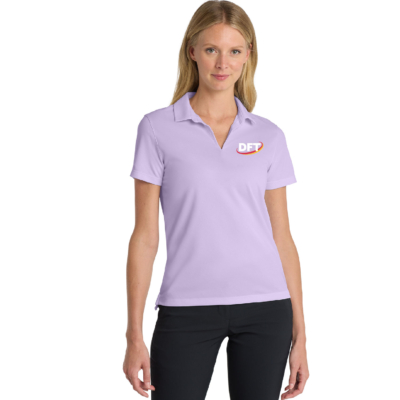 DFT Communications – Ladies Nike Dri-FIT Micro Pique 2.0 Polo – EMBROIDERED – Urban Lilac product image