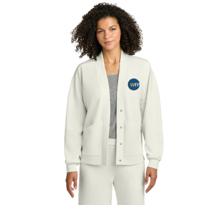 Westfield Family Physicians – OGIO® Ladies Cardigan – EMBROIDERED – Opal White product image