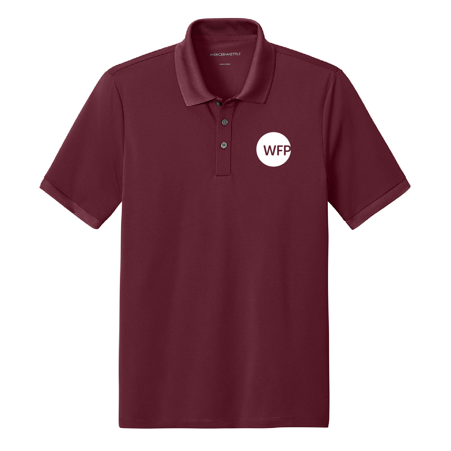 Westfield Family Physicians – Mercer+Mettle Men’s Performance Polo – EMBROIDERED – Burgundy product image
