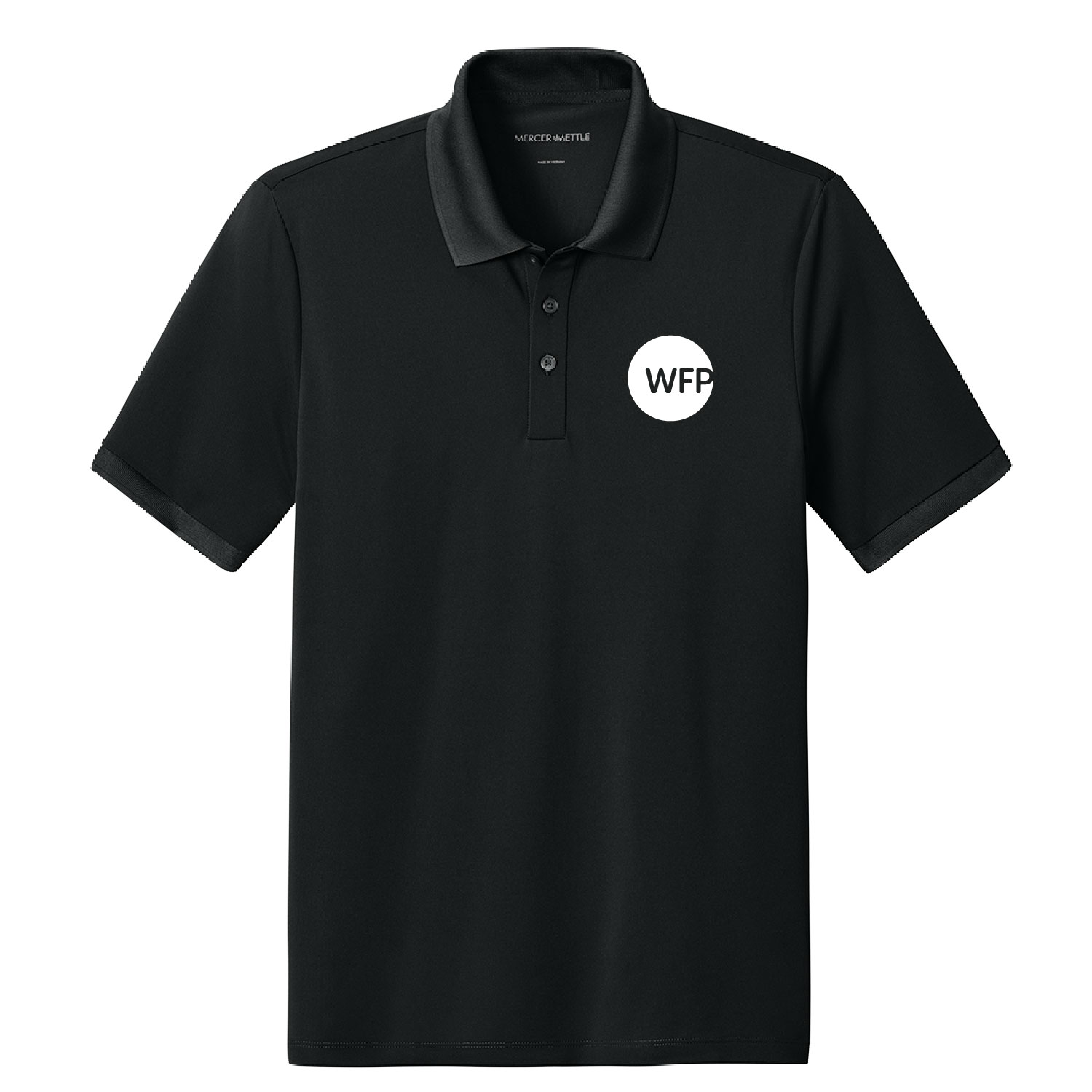 Westfield Family Physicians – Mercer+Mettle Men’s Performance Polo – EMBROIDERED – Black product image
