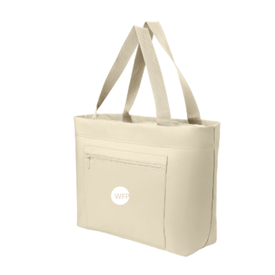 Westfield Family Physicians – Matte Carryall Tote 13.75″Hx19″W – EMBROIDERED – Sahara product image