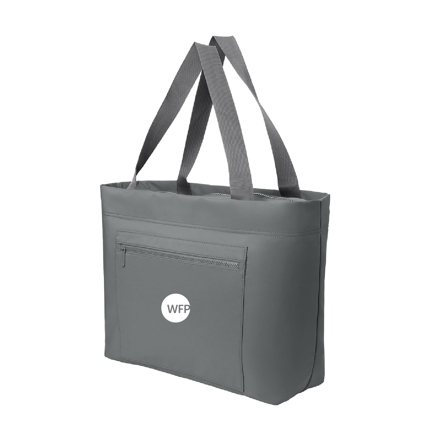 Westfield Family Physicians – Matte Carryall Tote 13.75″Hx19″W – EMBROIDERED – Storm Gray product image