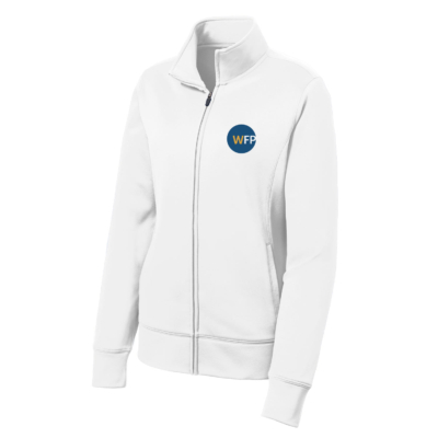Westfield Family Physicians – Sport Tek Ladies Full Zip Jacket – EMBROIDERED – White product image