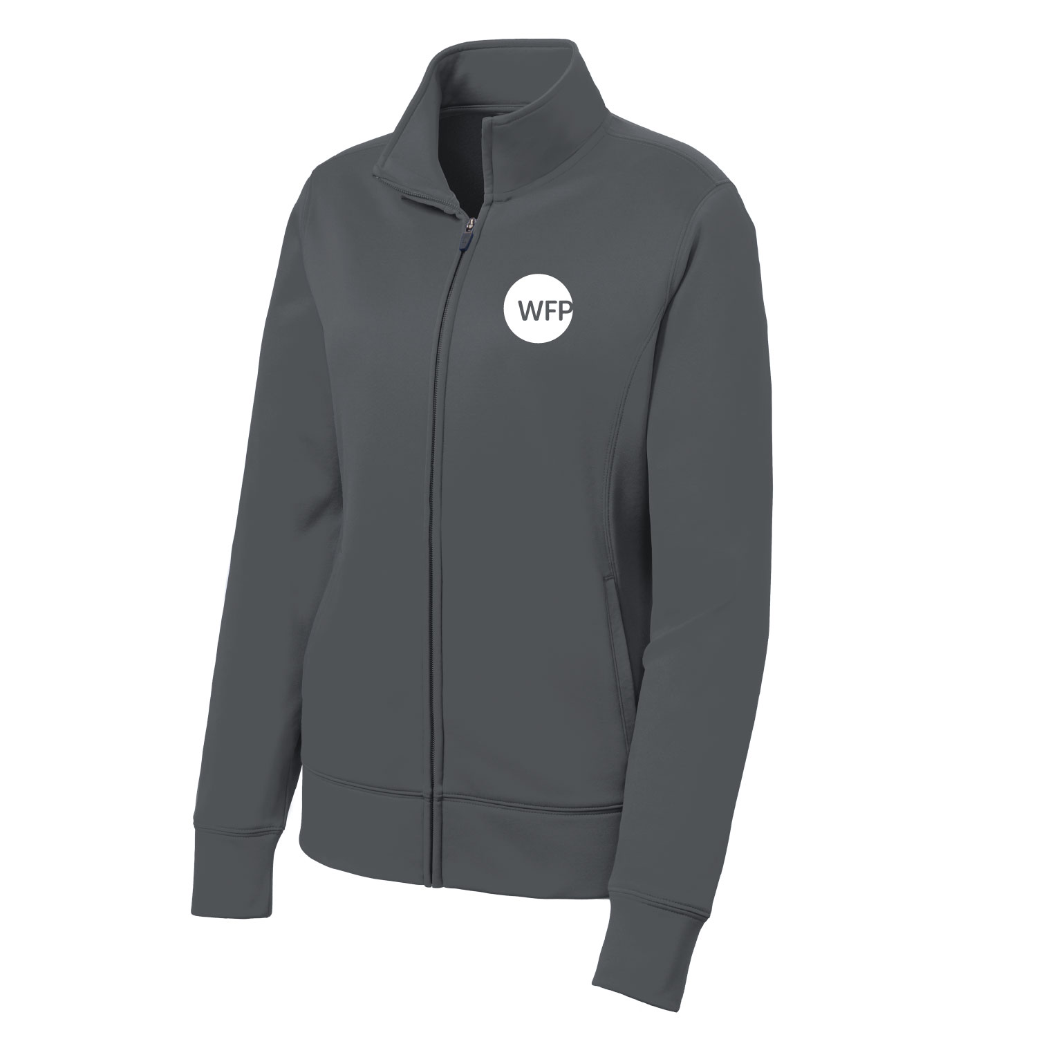 Westfield Family Physicians – Sport Tek Ladies Full Zip Jacket – EMBROIDERED – Dark Smoke Grey product image