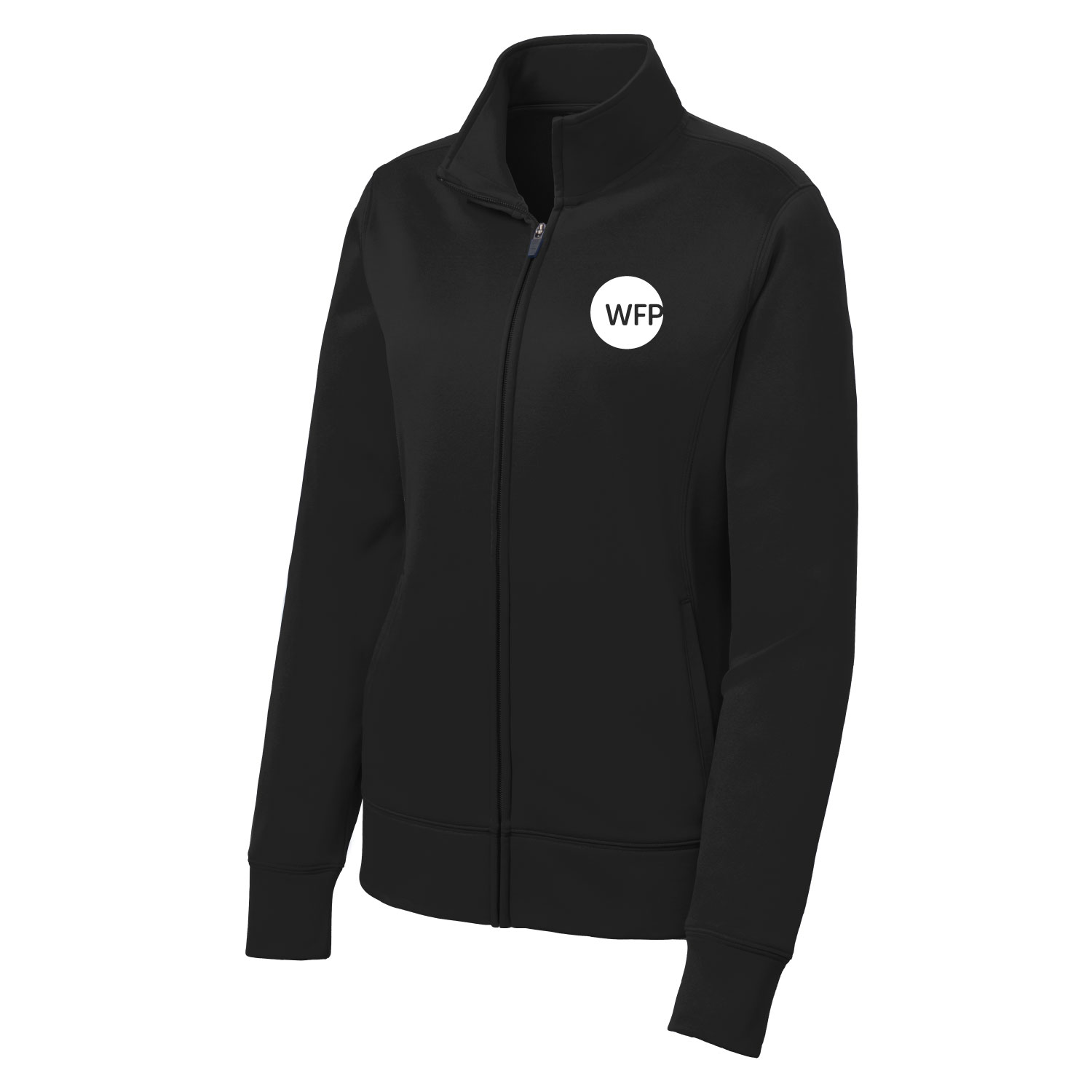 Westfield Family Physicians – Sport Tek Ladies Full Zip Jacket – EMBROIDERED – Black product image