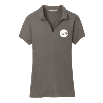 Westfield Family Physicians – Port Ladies Rapid Dry Mesh Polo – EMBROIDERED – Grey Smoke product image