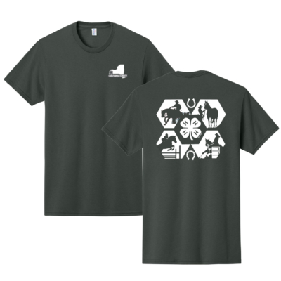 Horse Program 4H – Cotton Short Sleeve Shirt – Charcoal product image