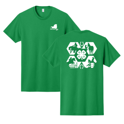 Horse Program 4H- Cotton Short Sleeve Shirt – Kelly product image